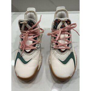 Adidas Pro Boost Low Basketball Sneakers Chalk White FW9526 Men/Boys Size 6